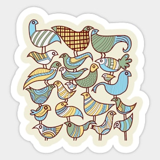 For the Birds Sticker